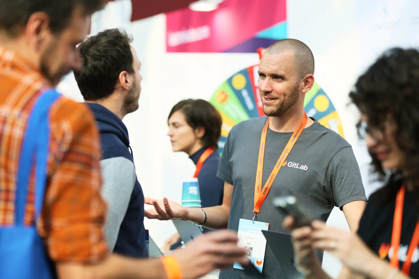 Networking unter den Teilnehmenden der Codemotion 2024.