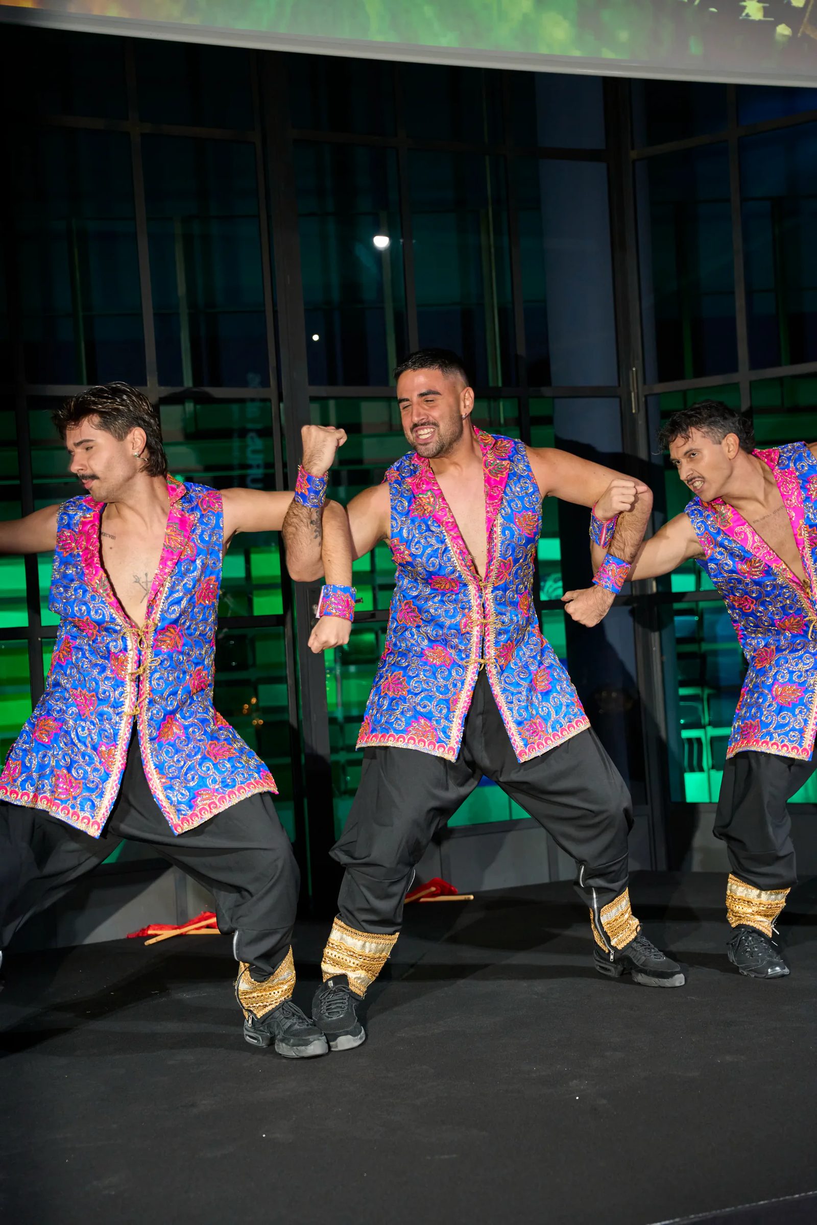 Dance performance during the corporate evening