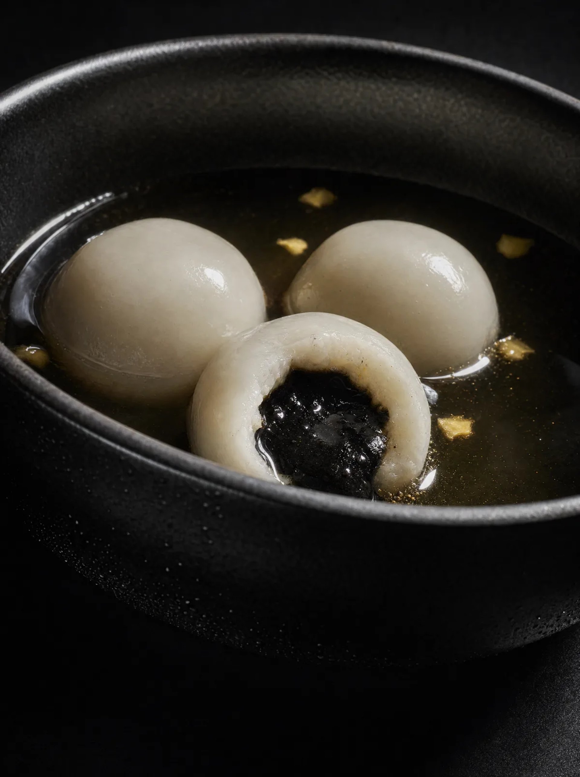 Tangyuan al sesamo nero