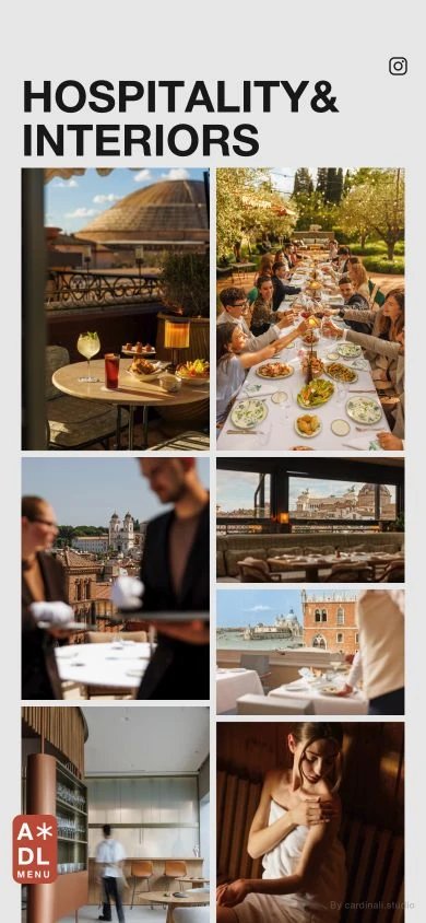 Andrea Di Lorenzo: portfolio hospitality nella versione mobile