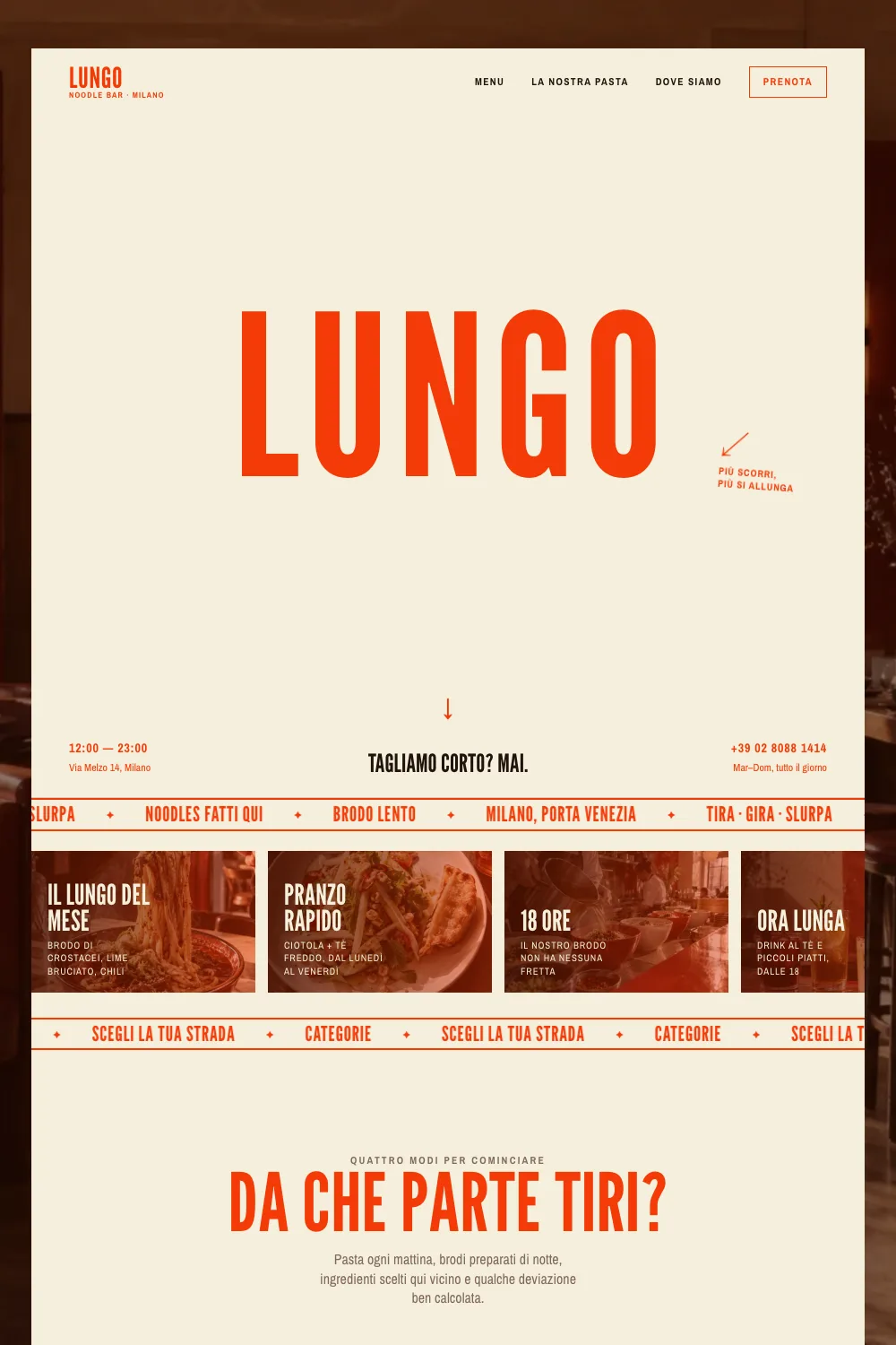 Anteprima del concept Lungo