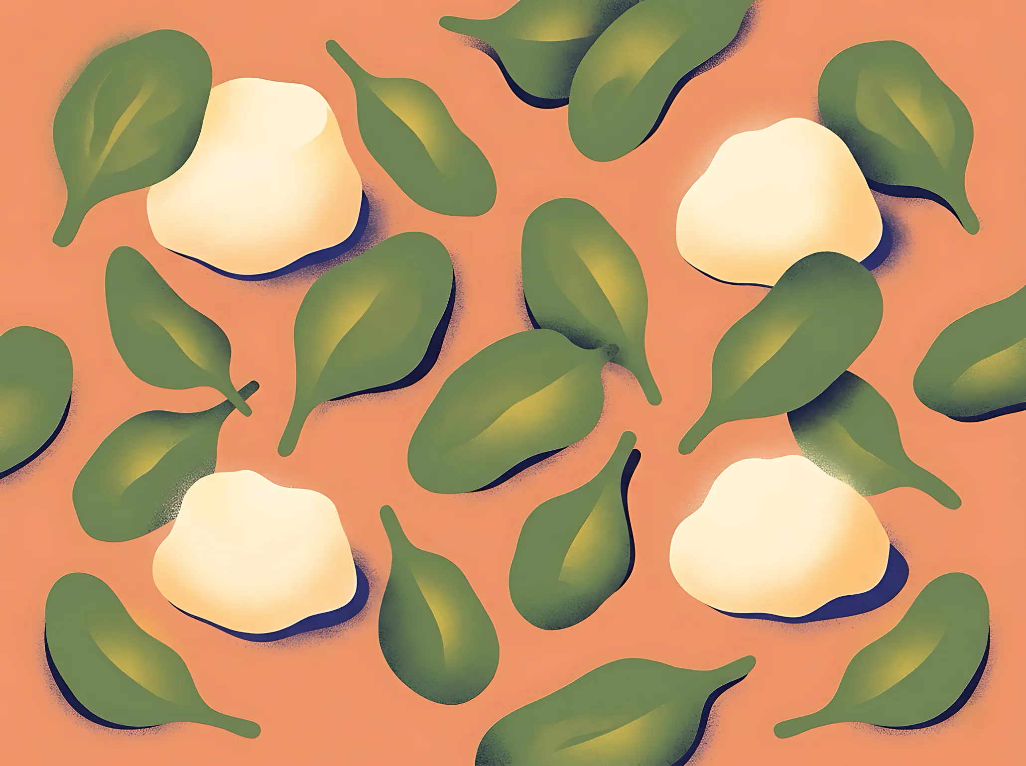 Ribbon Family: illustrazione della pastina con ricotta e spinacini